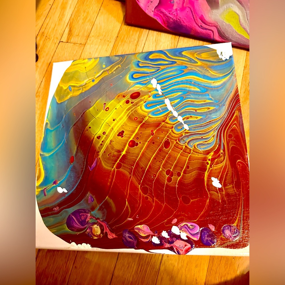 12"x12" Painting on Stretched Canvas
